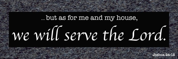 Joshua 24 15GR2 by Scripture on the Walls